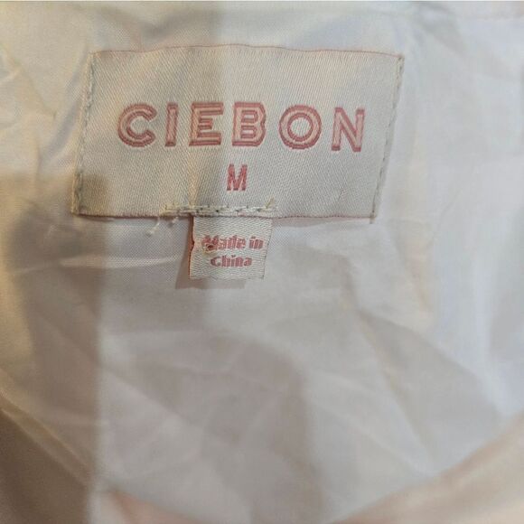 CIEBON Krista Minidress NWOT size Medium Pink/Cream - Picture 4 of 4